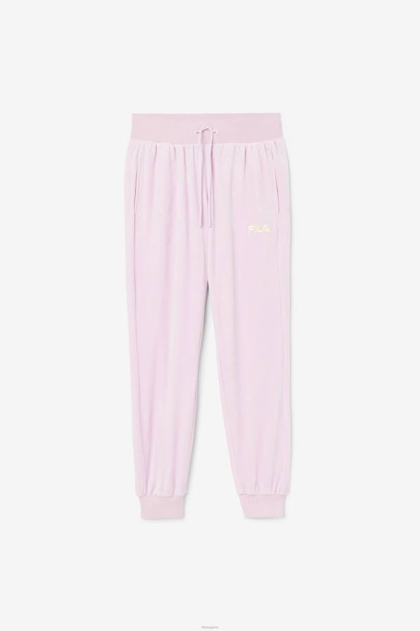 2HNL1585 орхидея FILA fila zura велур джогер орхидея