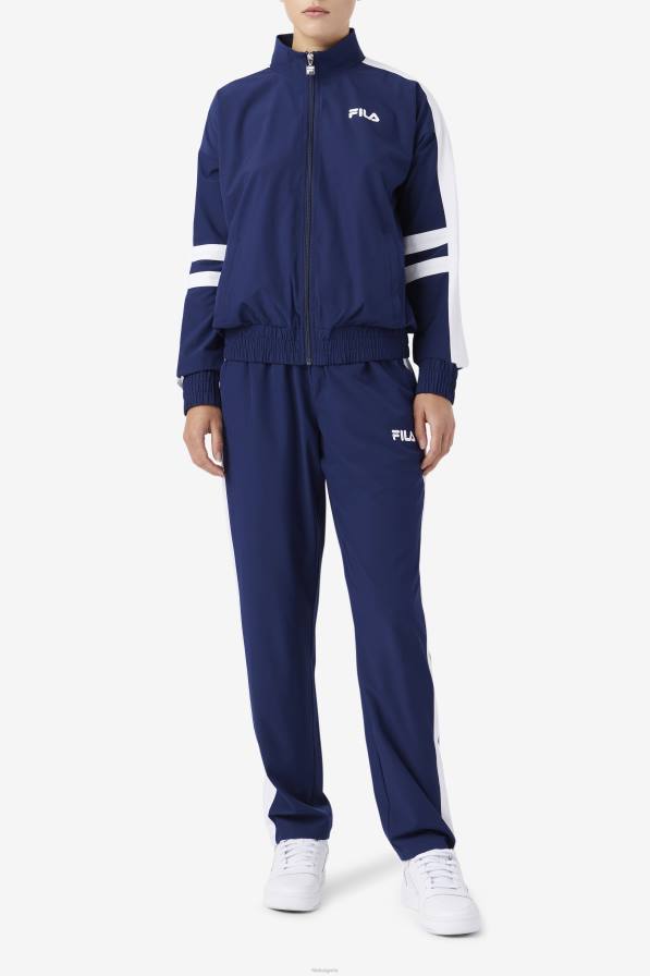 2HNL1589 тъмносиньо/бяло FILA панталон jovia тъмносиньо/бял fila