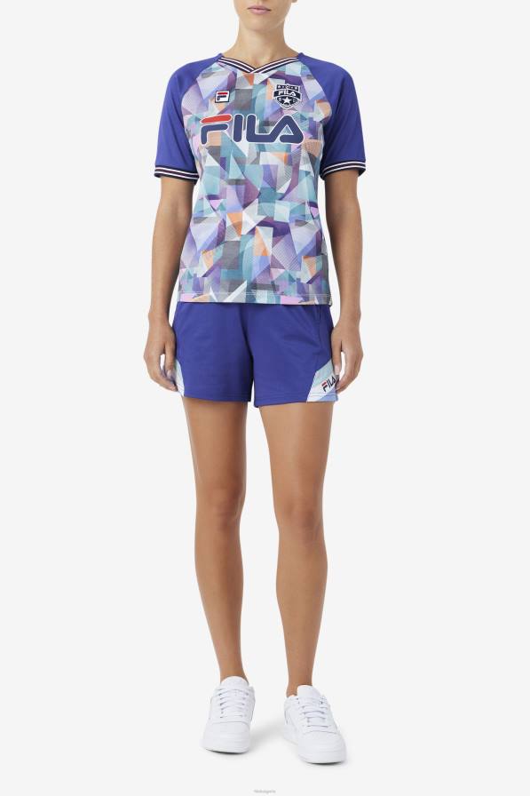 2HNL1590 синьо/ефирно/бяло FILA сини/ефирни/бели шорти oeakleigh fila