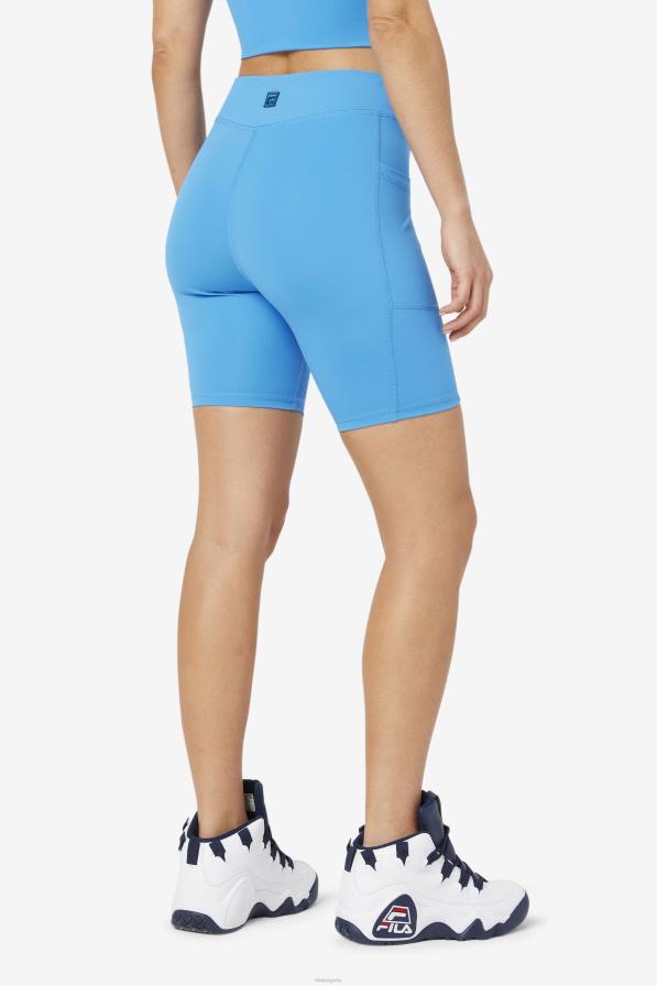 2HNL1619 френско синьо FILA Tiana bike къса френска синя фила