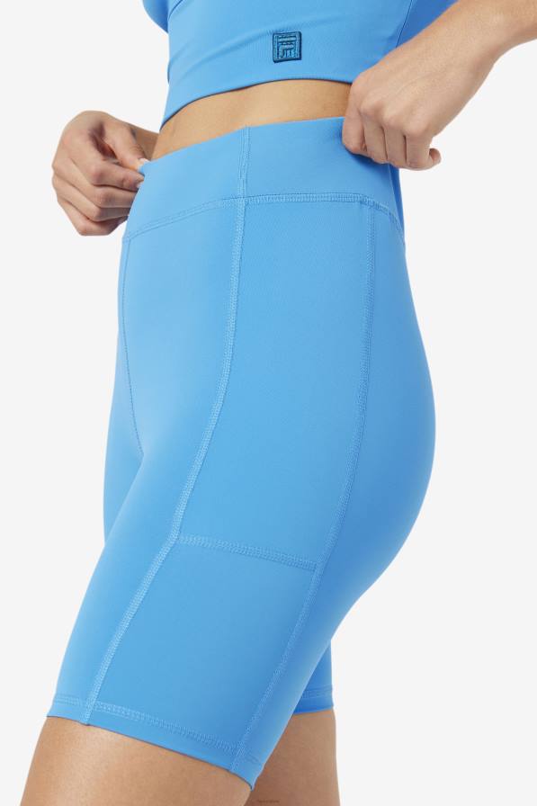 2HNL1619 френско синьо FILA Tiana bike къса френска синя фила