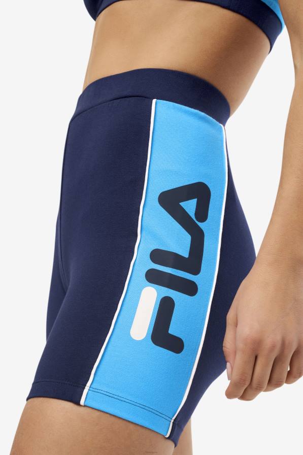 2HNL1646 военноморски флот FILA davina bike short fila navy