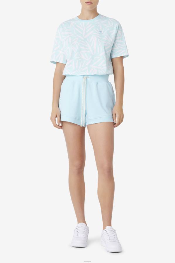 2HNL1651 син FILA fila evangeline terry късо синьо