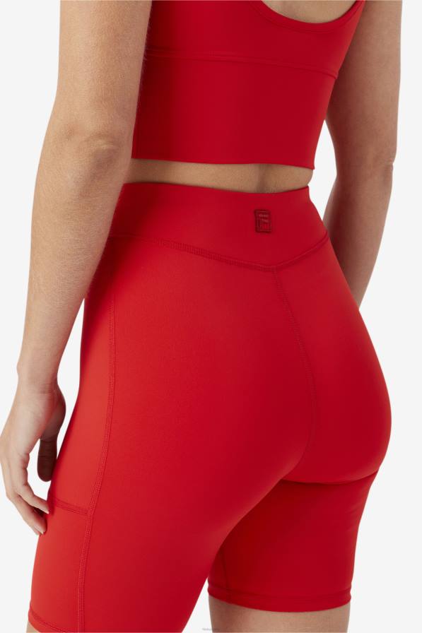 2HNL1666 червен FILA fila red tiana велосипед къс