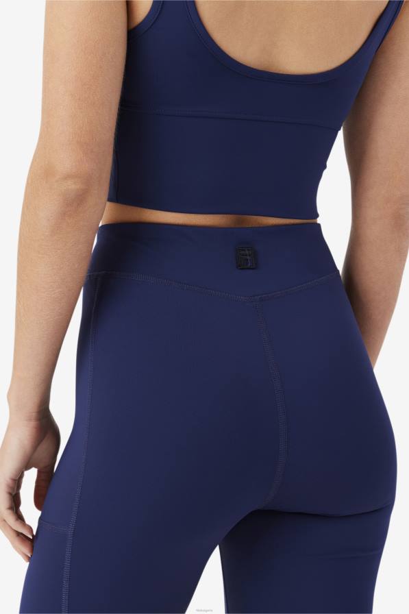 2HNL1673 военноморски флот FILA tiana bike къса тъмносиня fila