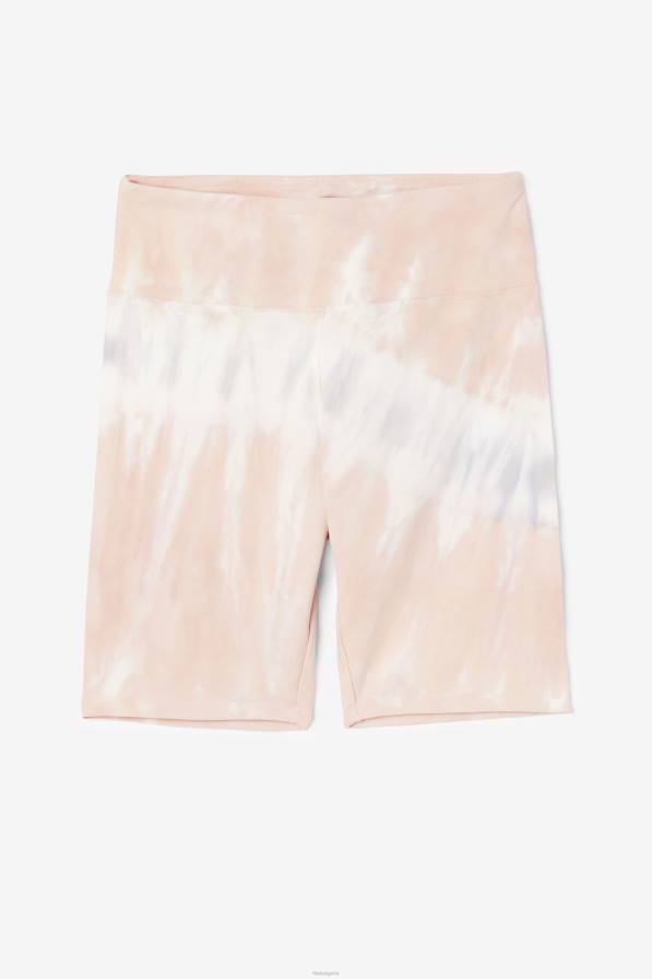2HNL1678 гардения/бял/белгийски блок FILA fila gardenia/white/belgian block taima tie dye bike short
