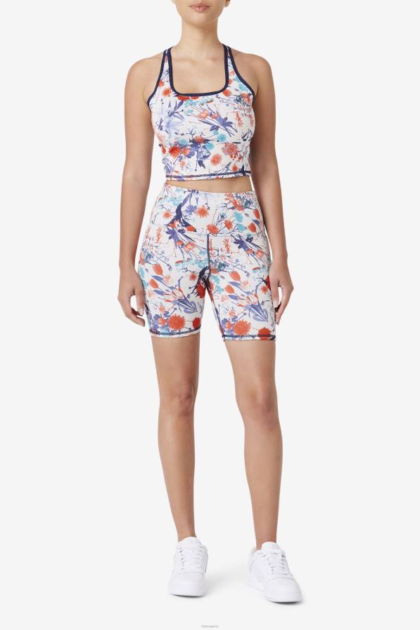 2HNL1691 военноморски флот FILA реверсивен велосипед amirra къс синьо fila