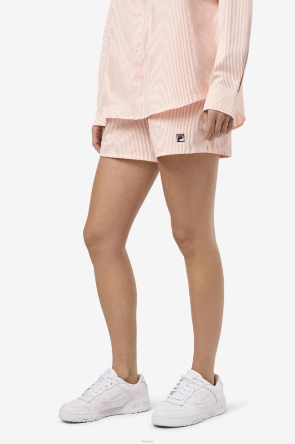 2HNL1694 корал бадем/бял FILA ариела къса фила корал бадем/бял