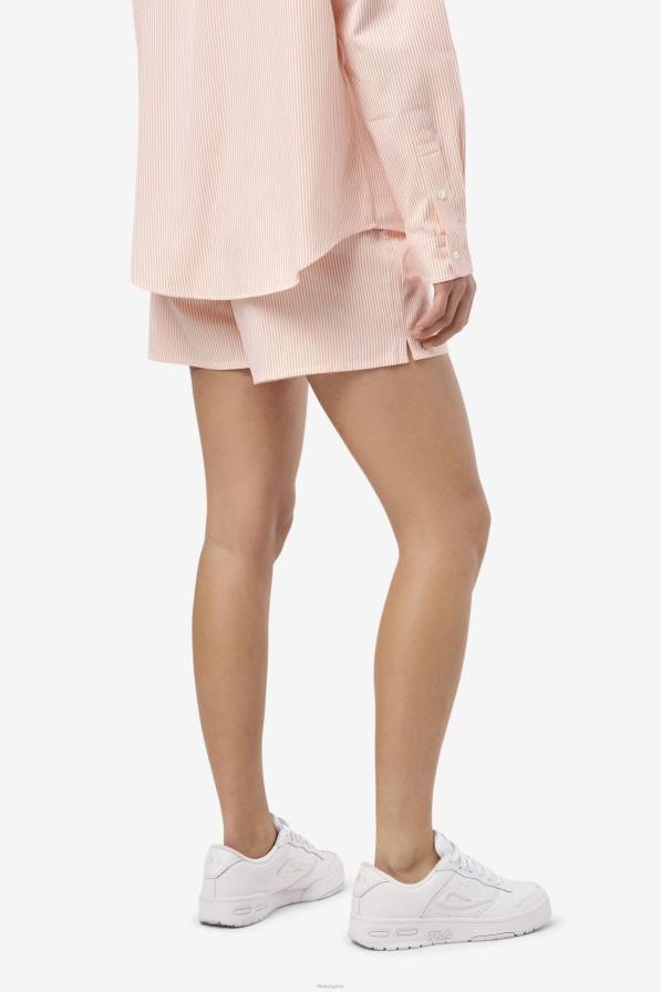 2HNL1694 корал бадем/бял FILA ариела къса фила корал бадем/бял