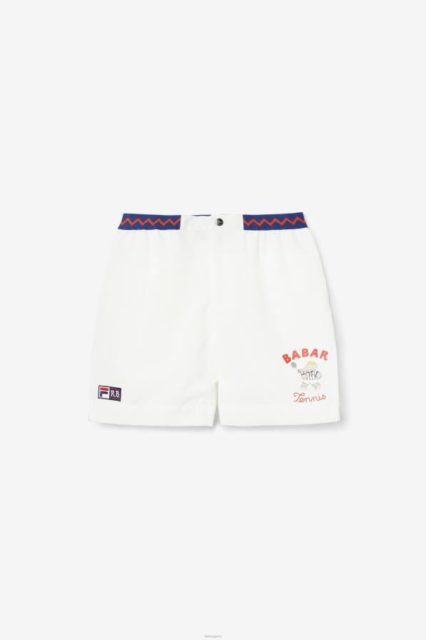 2HNL1702 бяло/светло синьо/огнено червено FILA fila бяло/синьо маяк/огнено червено fila x rb babar marckus short