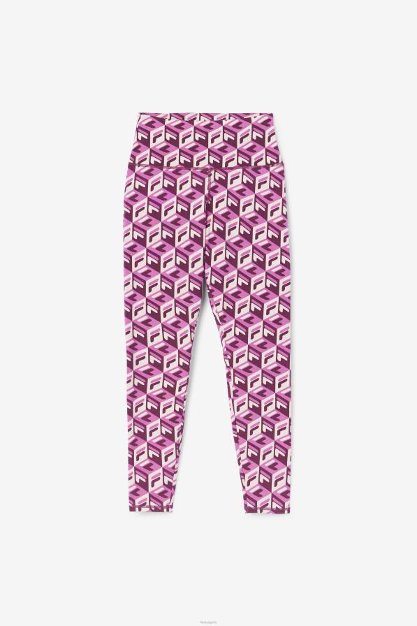 2HNL1704 руж/потпури/гроздово вино FILA руж/потпури/гроздово вино картерас 7/8 стегната фила