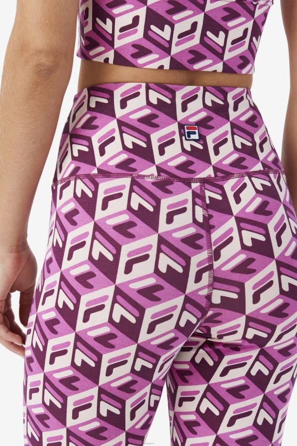 2HNL1704 руж/потпури/гроздово вино FILA руж/потпури/гроздово вино картерас 7/8 стегната фила