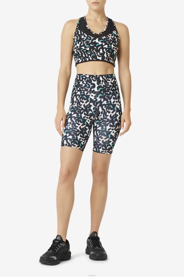 2HNL1939 черно животно FILA фила форза 8 инча велосипед къс черно животно