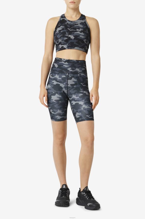 2HNL1940 тъмна камуфлажна/черна FILA Forza 8-инчов велосипед къс фила тъмен камуфлажен/черен