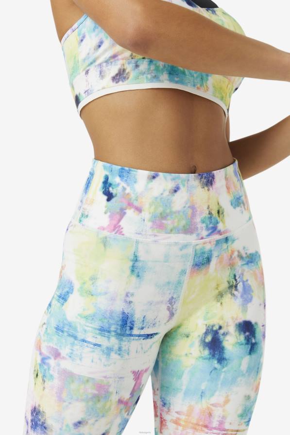 2HNL1945 боя за вратовръзка FILA fila forza 8inch tie dye bike short tie dye