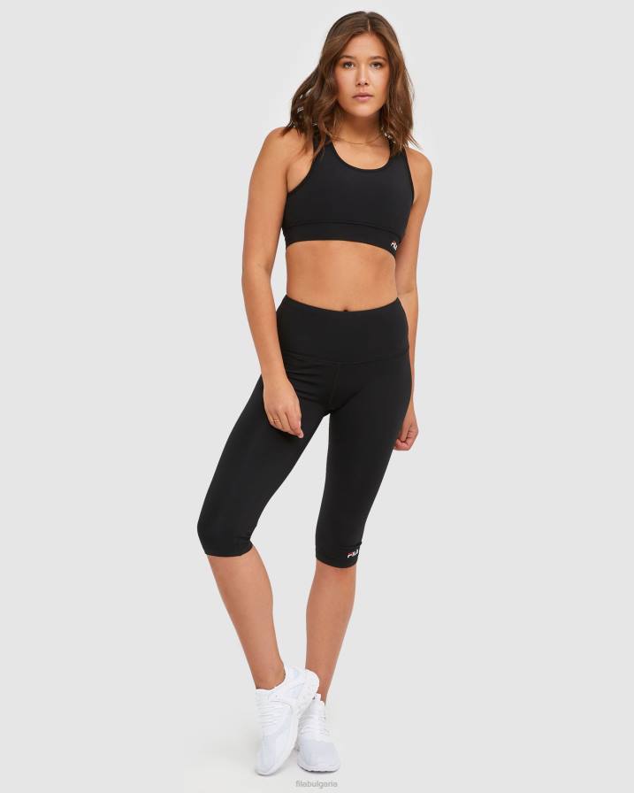 2HNL2876 черен FILA класически дамски капри чорапогащник fila black