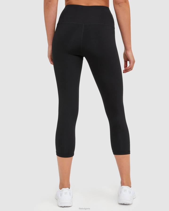 2HNL2879 черен FILA класически дамски чорапогащник 3/4 черен фила