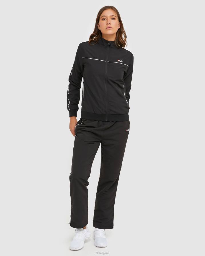 2HNL2899 черен FILA фила класически дамски панталон от микрофибър черен