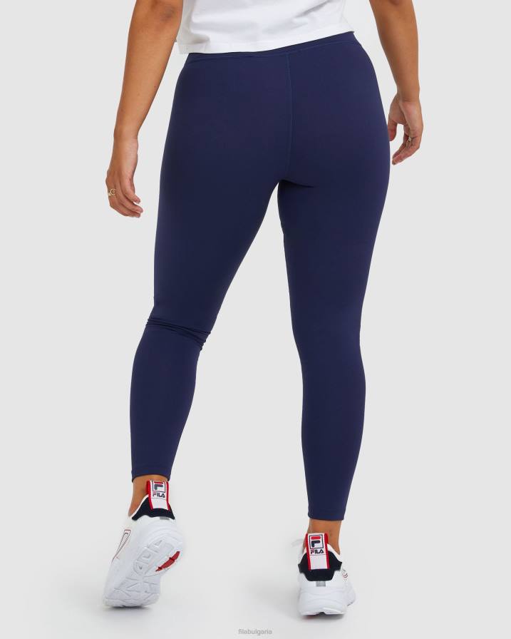 2HNL2988 нов флот FILA нова тъмносиня дамска значка стегната фила