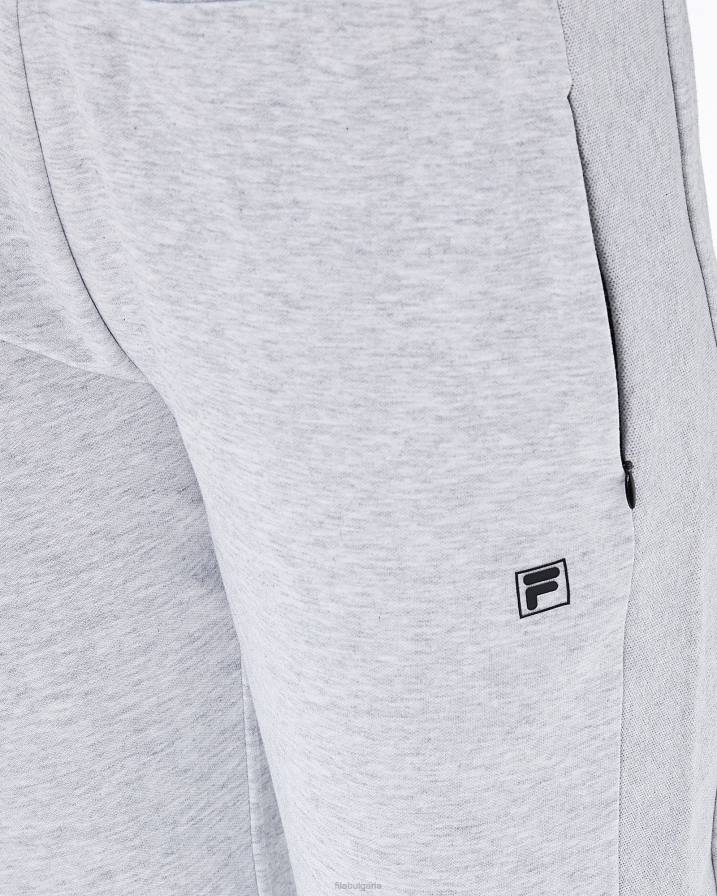 2HNL2991 светлосив мергел FILA светло сив дамски панталон тип киара от мрамор