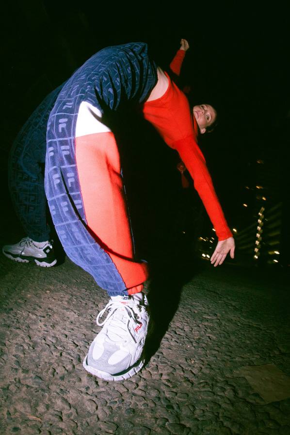 2HNL3431FILA хелън велур джогинг фила