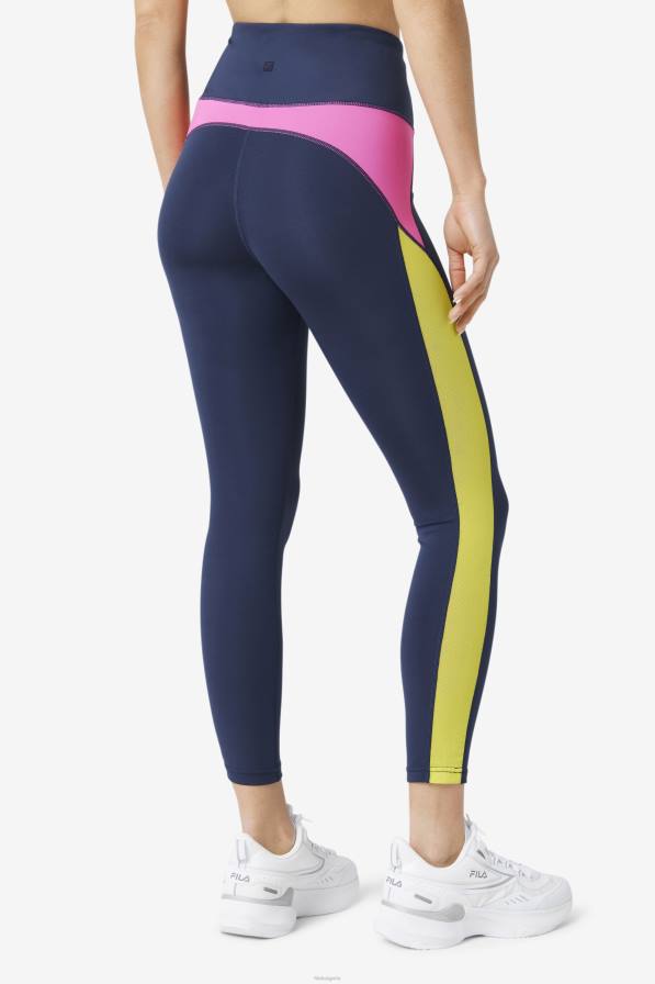 2HNL1968 флот/азалия/сяра FILA тъмносин/азалия/сяра forza контраст 7/8 клин фила