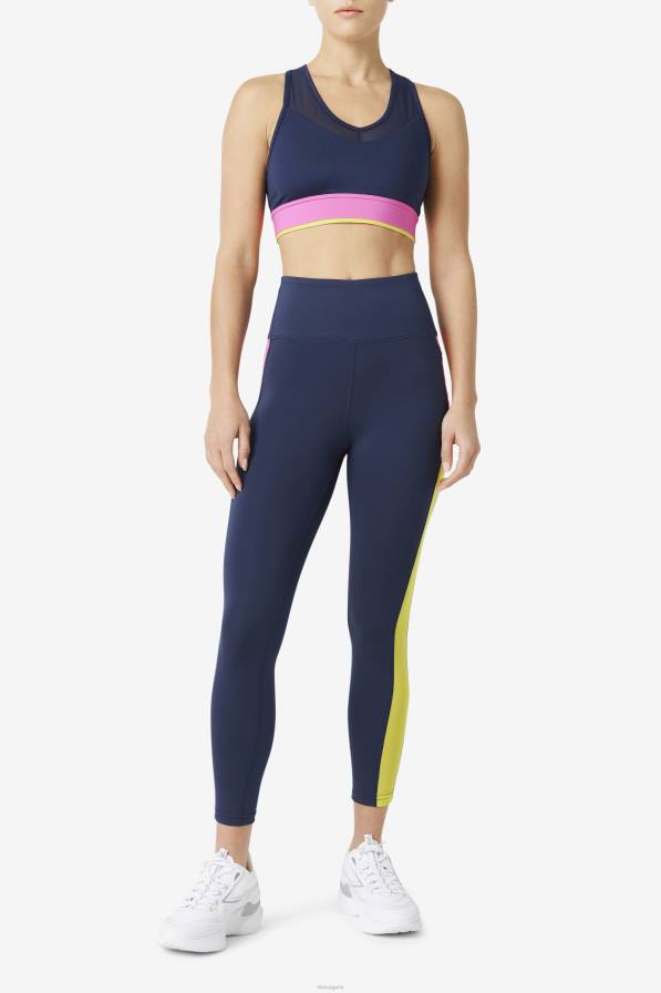 2HNL1968 флот/азалия/сяра FILA тъмносин/азалия/сяра forza контраст 7/8 клин фила