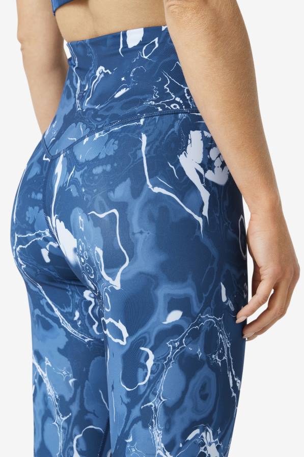 2HNL1969 морски мрамор FILA fila forza елегантен 7/8 клин тъмносин мрамор