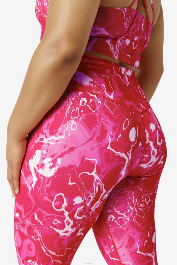 2HNL1989 розов мрамор FILA розов мраморен клин fila forza елегантен 7/8