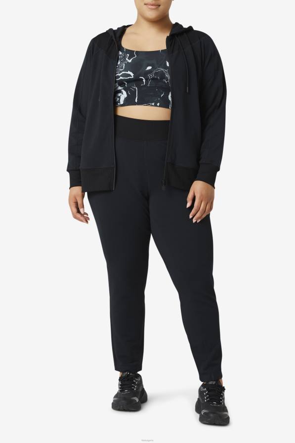 2HNL1998 черен FILA черен fi-lux тънък панталон fila