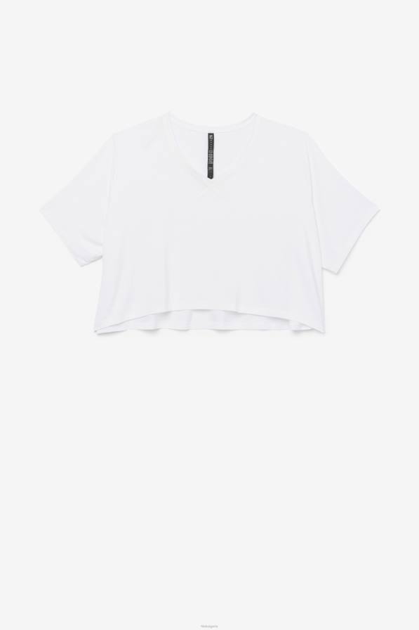 2HNL1918 бяло FILA fila бял fi-lux hi-low crop top