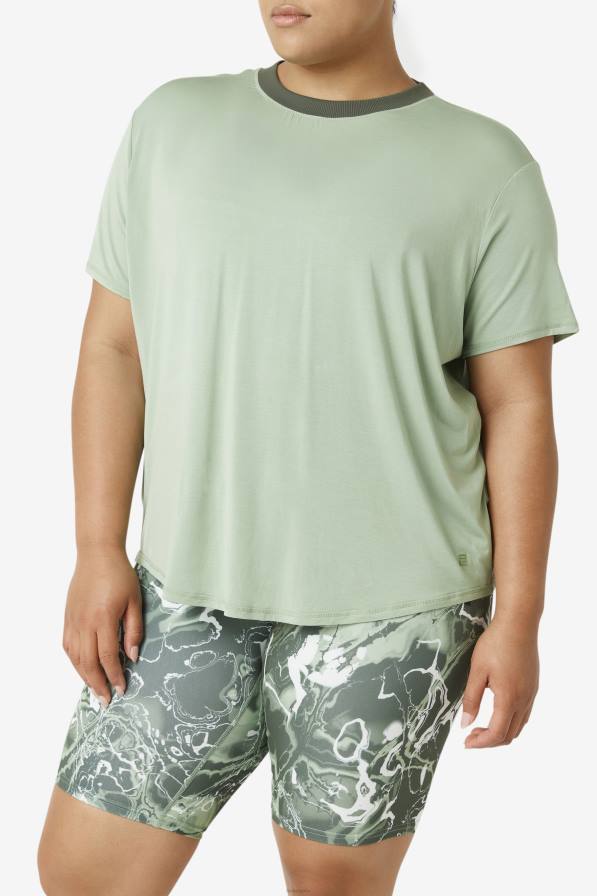 2HNL1919 босилек/мащерка FILA fi-lux горнище с къс ръкав босилек/мащерка fila