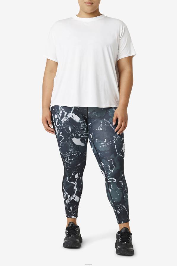 2HNL1920 бяло FILA бяло фи-лукс горнище с къс ръкав фила