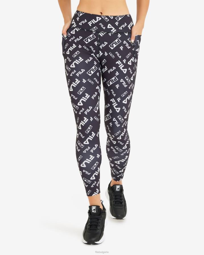 2HNL2913 черен FILA черна фила алеса стегната