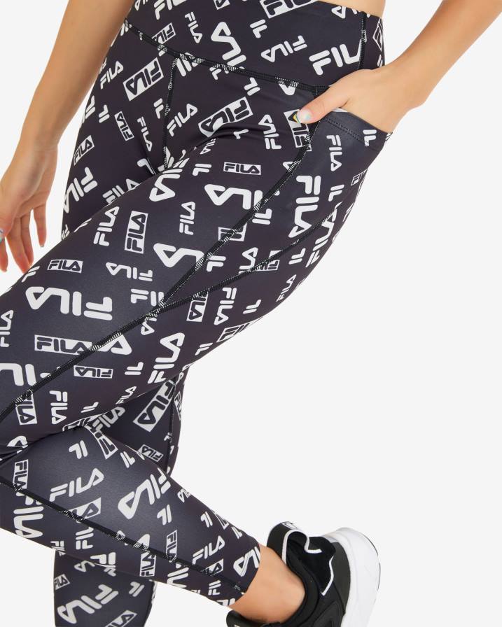 2HNL2913 черен FILA черна фила алеса стегната