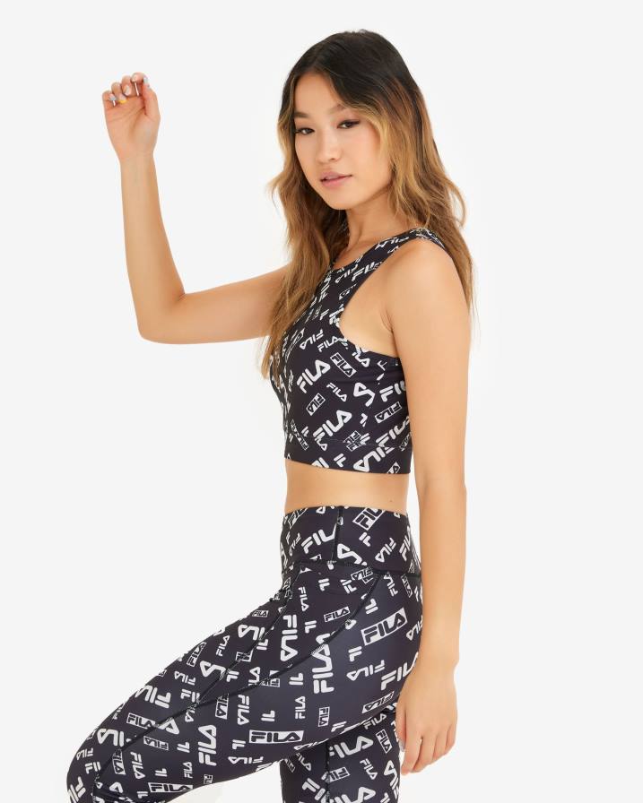 2HNL2914 черен FILA fila черен сутиен alessa