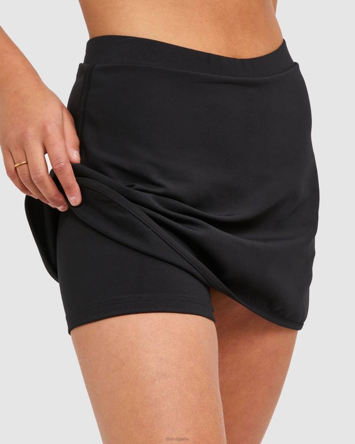 2HNL2878 черен FILA черна класическа дамска пола fila