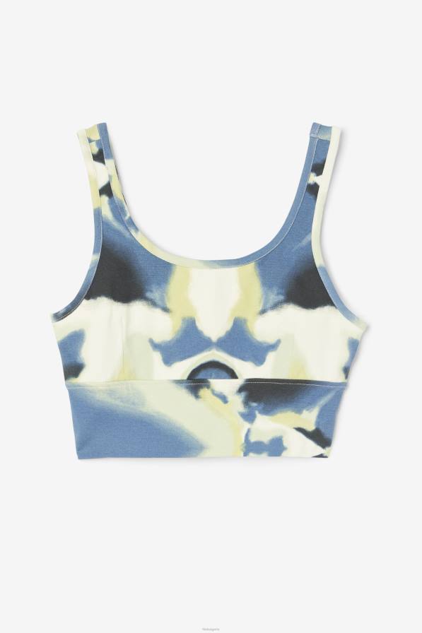 2HNL1399 четка печат FILA fila dawn sutien top brushstroke print