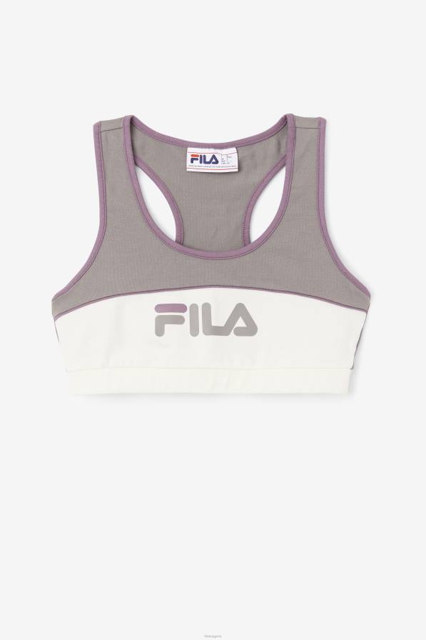 2HNL1437 полиран никел FILA фила кайри горнище на сутиен с четка от никел