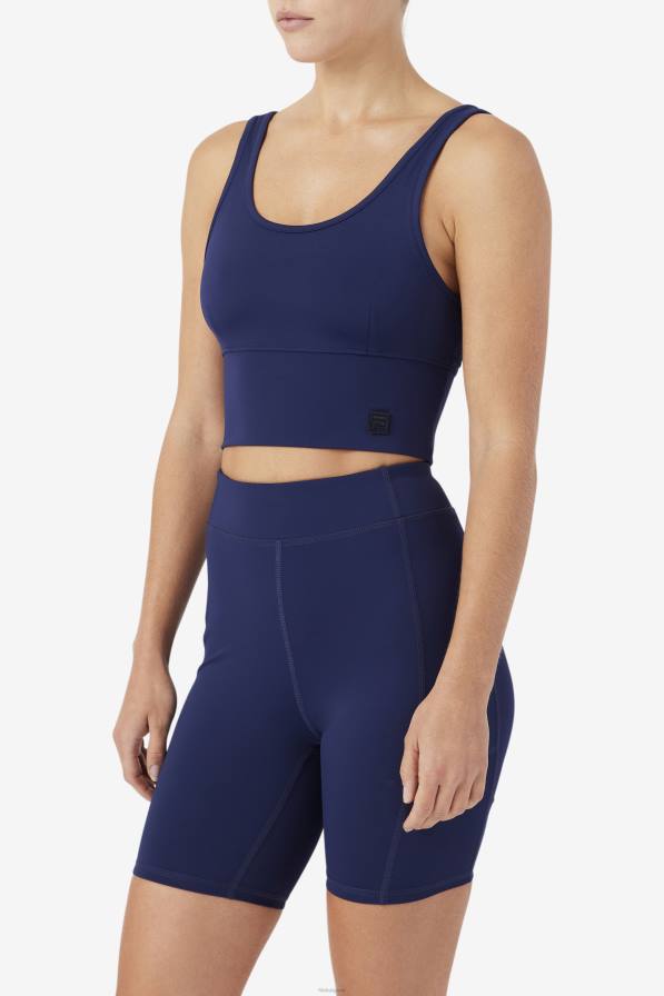 2HNL1463 военноморски флот FILA кора сутиен горнище тъмносиньо фила