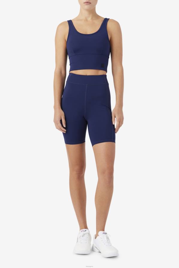 2HNL1463 военноморски флот FILA кора сутиен горнище тъмносиньо фила