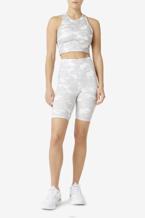 2HNL1810 бяло FILA бял спортен сутиен fila с високо деколте