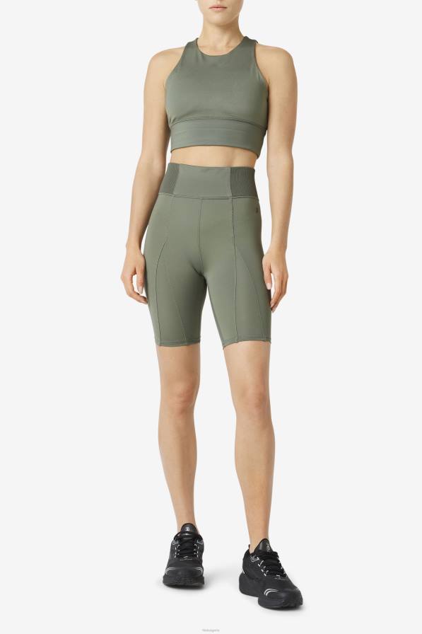 2HNL1812 мащерка FILA спортен сутиен с високо деколте с мащерка