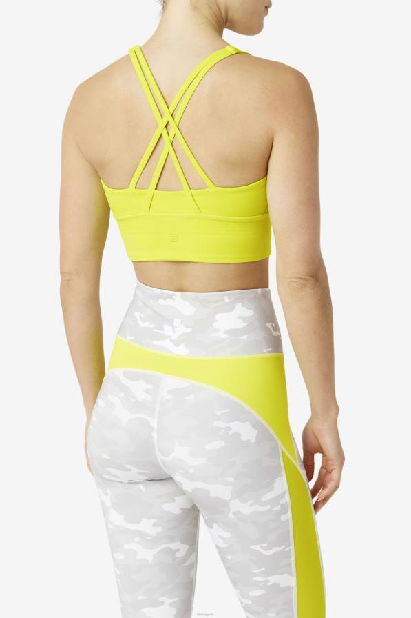 2HNL1815 сяра FILA sulphur fila повдигащ сутиен с кръстосана задна част