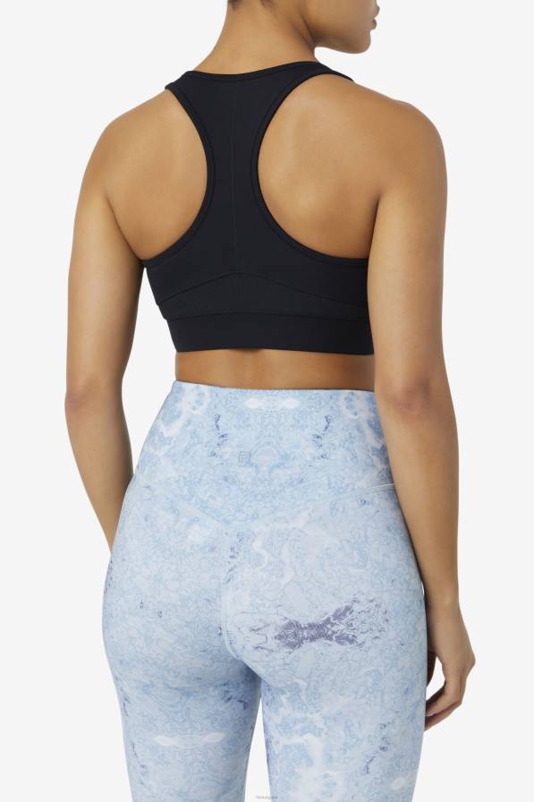 2HNL1816 черен FILA fila черен спортен сутиен със състезателна гръб