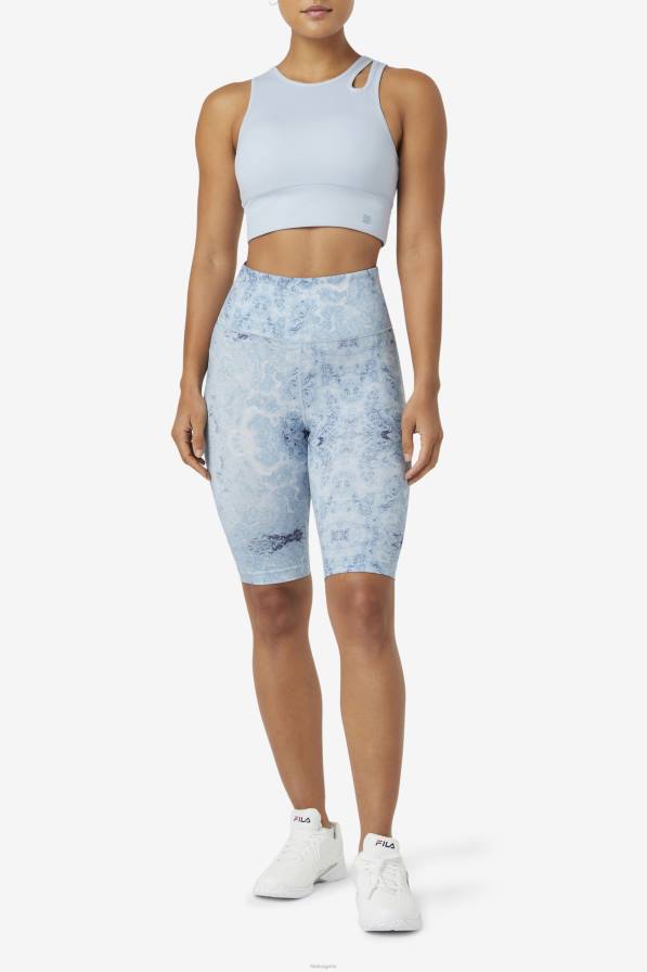 2HNL1824 синя мъгла FILA blue fog uplift slice crop sutien top fila