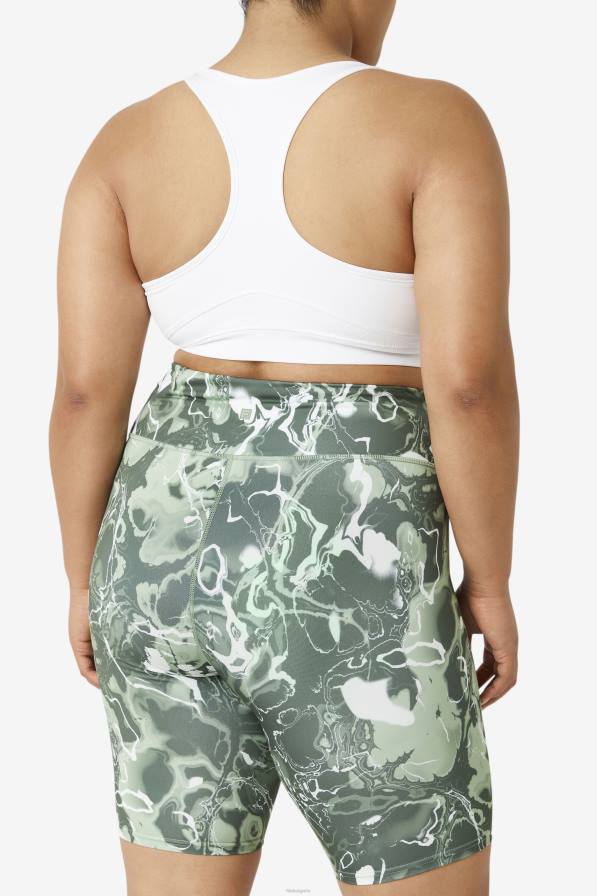 2HNL1834 бяло FILA fila бял спортен сутиен със състезателна гръб