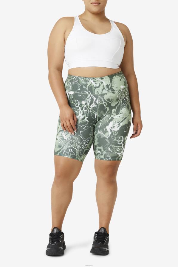 2HNL1834 бяло FILA fila бял спортен сутиен със състезателна гръб