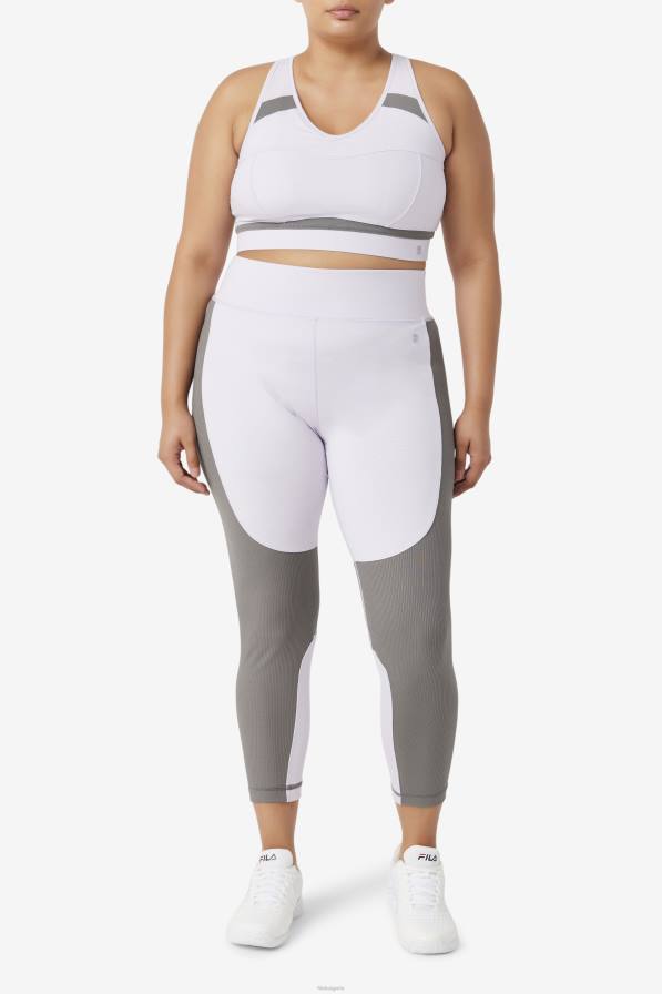 2HNL1836 лавандулово синьо/гаргойл FILA лавандулово синьо/гаргойл спортен сутиен със състезателна облегалка fila