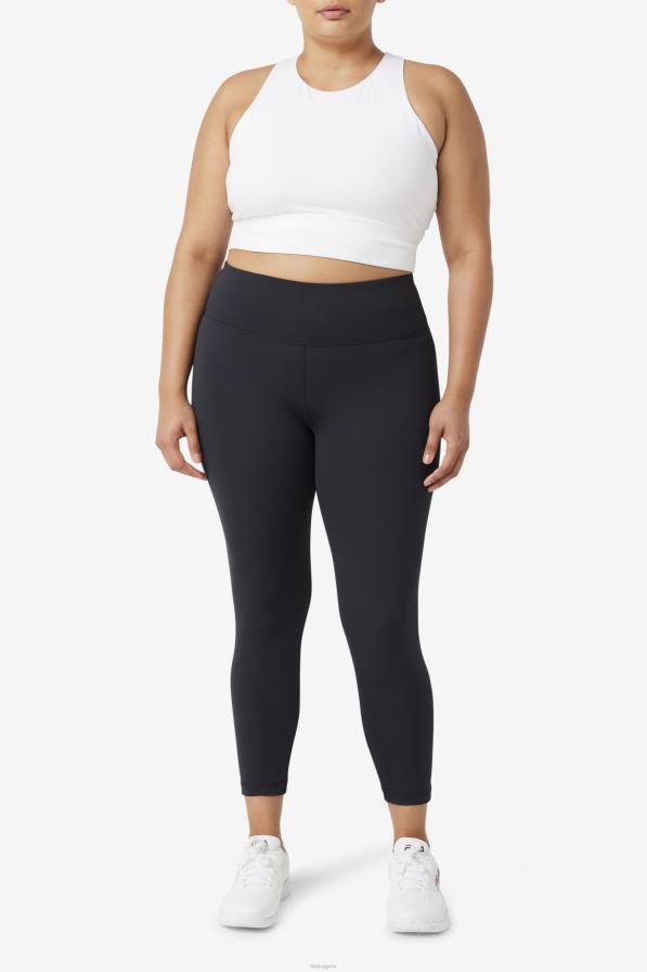 2HNL1840 бяло FILA fila бял спортен сутиен с високо деколте